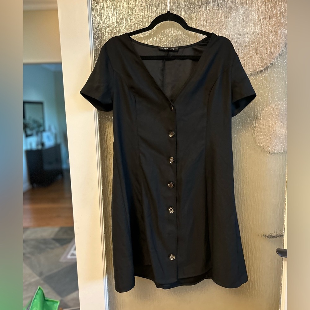 NWOT Black Dynamite Dress